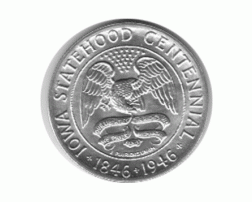 Halve Dollar 1946 Iowa 1/2 Silber Dollar