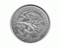 Halve Dollar 1918 Lincoln Illinois 1/2 Silber Dollar