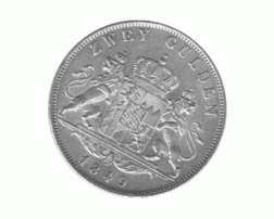 Bayern Ludwig I Zwei Gulden 1849