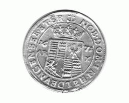Altdeutschland 1/3 Taler 1671 Mansfeld Eisleben Johann Georg III