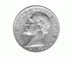Altdeutschland Sachsen Coburg Gotha Herzog Ernst II 1864