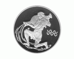 3 Rubel Silber 2004 Wassermann