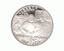 1 Dollar USA 2007 Jamestown