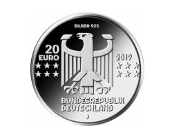 20 Euro Silber Gedenkmünze PP 2019 Bauhaus
