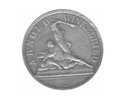 Schweiz 5 Franken 1861 Stans Nidwalden Schützentaler