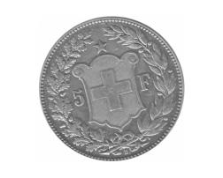 Schweiz 5 Franken 1907 Helvetia