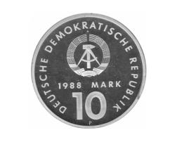 DDR Sport Gedenkmünze PP 1988