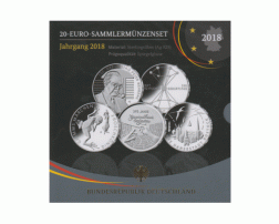 20 Euro Sammlermünzen 2018