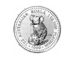 Platin Koala 1 Unze 1999 Australien Perth Mint