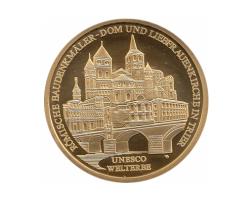 100 Euro Goldmünze 2009 UNESCO Weltkulturerbe Stadt Trier