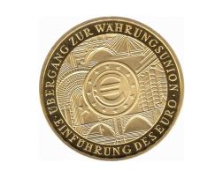 200 Euro Goldmünze 2002 Währungsunion Einführung des Euro