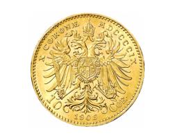 10 Kronen Österreich Goldmünze Kaiser Franz Joseph