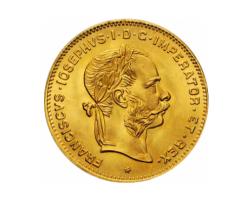 4 Florin Österreich Goldmünze Kaiser Franz Joseph