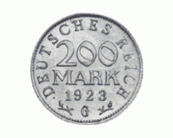 Kursmünze 200 Reichsmark