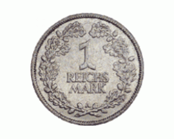 Kursmünze 1 Reichsmark