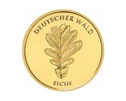 20 Euro Goldmünze Eiche 2010 Deutscher Wald mit Zertifikat