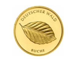 20 Euro Goldmünze Buche 2011 Deutscher Wald mit Zertifikat