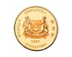 1 Unze Singapur Löwe