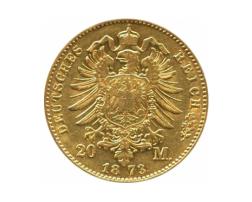 20 Mark Kaiserreich Hessen 1872-1873 Ludwig Jaeger 214