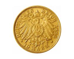 10 Mark Kaiserreich Hessen 1896-1898 Ernst Ludwig Jaeger 224