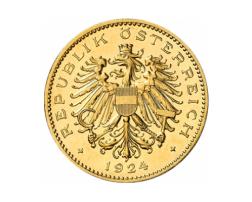 100 Kronen Österreich Goldmünze 1924