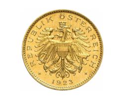20 Kronen Österreich Goldmünze 1923
