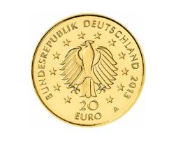 20 Euro Goldmünze Deutscher Wald Kastanie 2014 mit Zertifikat