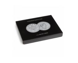Münzkassette für Maple Leaf Silbermünzen