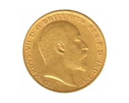 1/2 Pfund Sovereign Edward