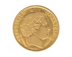 10 Franc Frankreich Ceres 1848-1852