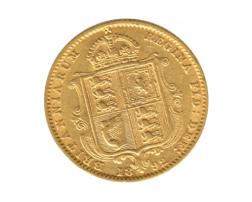 1/2 Pfund Sovereign Victoria