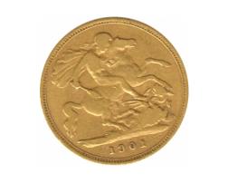 1/2 Pfund Sovereign Victoria