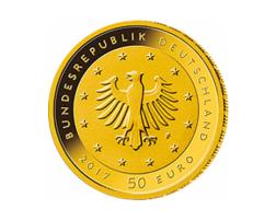 50 Euro Gold Lutherrose 2017x