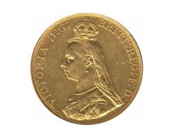5 Pfund Sovereign Victoria 1887