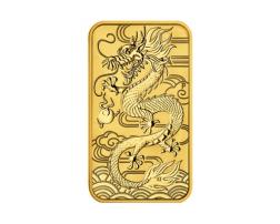 Dragon Rectangle Goldbarren 2018